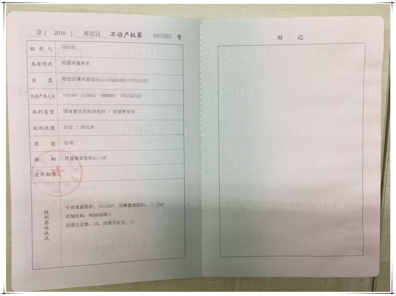 不动产权证